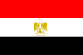 bandera de Egipto